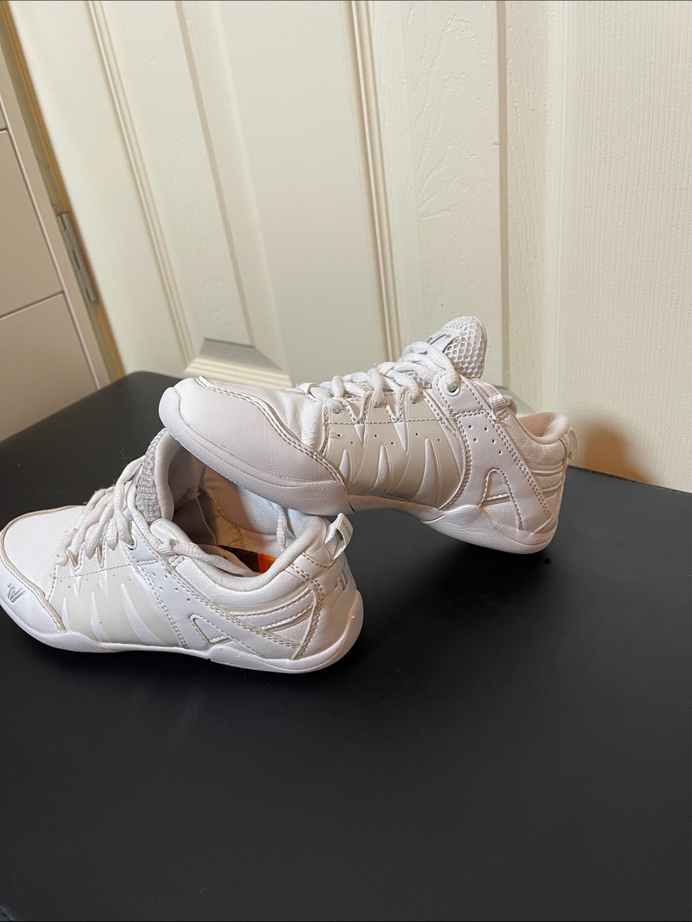 Varsity Kids White Lace-Up Sneakers - Picture 4 of 7
